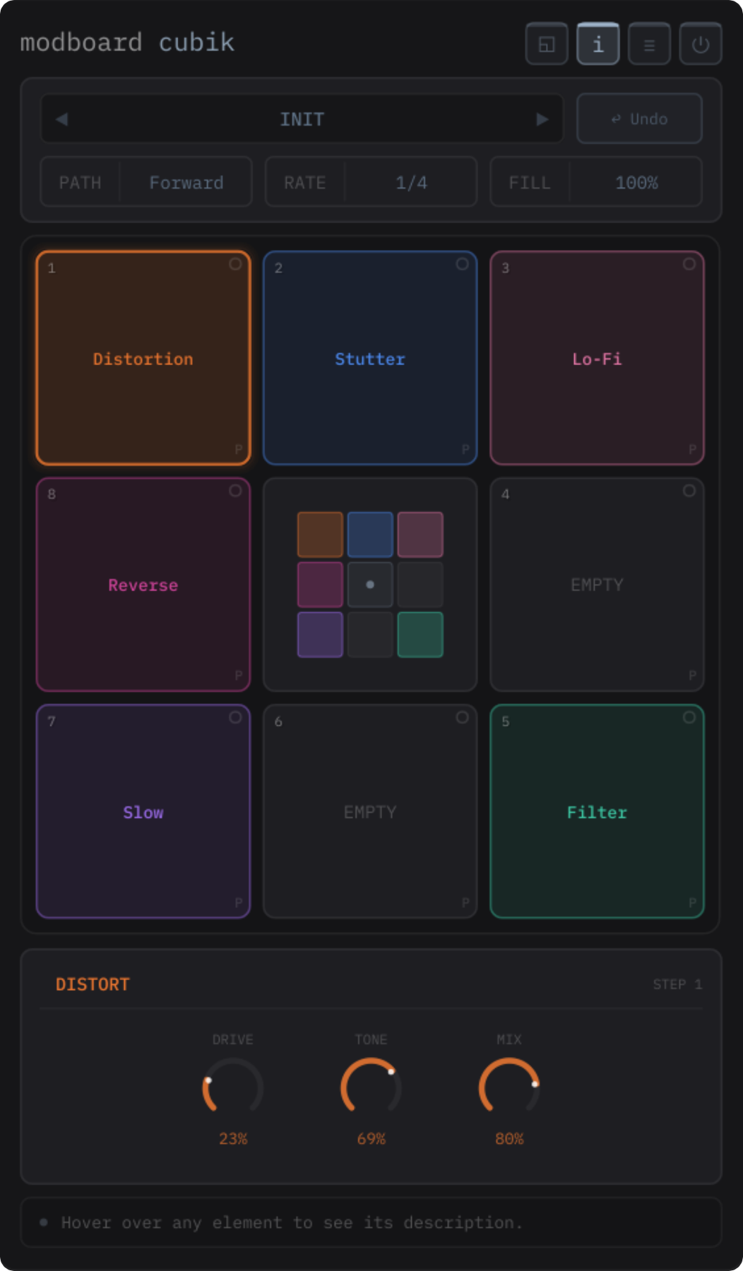 Cubik | modboard audio